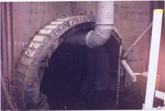 View of main tunnel from Alexandra Park